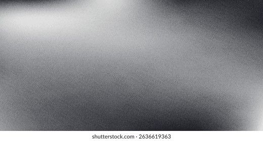 Gritty texture sand on transparent background.Monochrome noise halftone, grit pattern.Vector isolated illustration