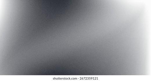 Gritty texture sand on transparent background.Monochrome noise halftone, grit pattern.Vector isolated illustration