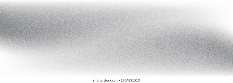 Gritty texture sand on transparent background.Monochrome noise halftone, grit pattern.Vector isolated illustration