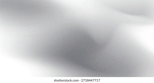Arena de textura arenosa sobre fondo transparente. Medio tono de ruido monocromo, patrón de arena. Ilustración aislada de Vector