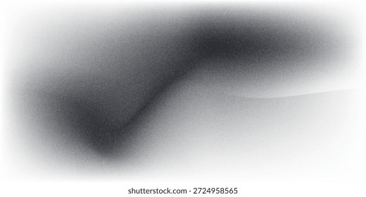 Areia textura suja no fundo transparente.Meio-tom de ruído monocromático, padrão de grão.Ilustração isolada do vetor