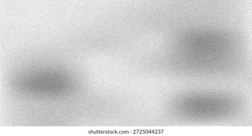 Arena de textura arenosa sobre fondo transparente. Medio tono de ruido monocromo, patrón de grano. Vector