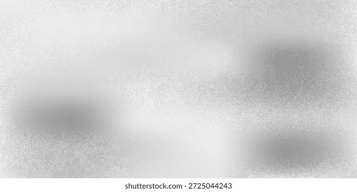 Arena de textura arenosa sobre fondo transparente. Medio tono de ruido monocromo, patrón de grano. Vector