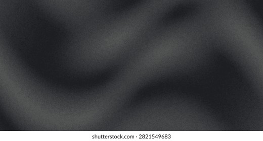 Gritty texture sand on transparent background.Monochrome noise halftone, grit pattern.Vector isolated illustration