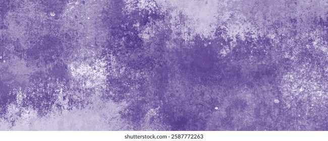 A Gritty Yet Beautifully Layered Purple and White Artistic Texture with a Soft Edge
