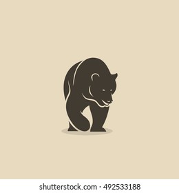 Grizzly bear - vector illustration