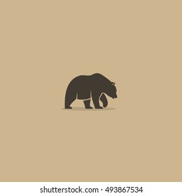 Grizzly bear - vector illustration

