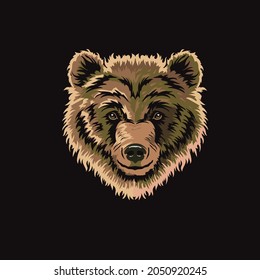 Grizzellbrauner Bärenkopf, Logo des Bärenkopfes