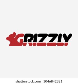 Grizzly logo vector