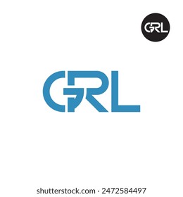 GRL Logo Letter Monogram Design
