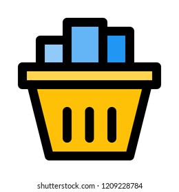 groceries basket storage