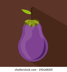 Groceries design over brown background, vector illustration