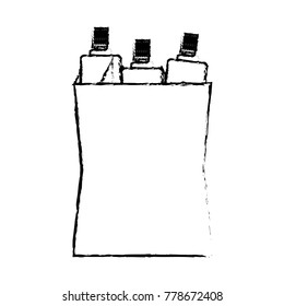 grocery bag design concept