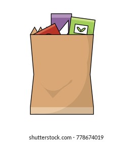 grocery bag design concept
