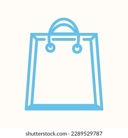 grocery bag icon, icon for sale template