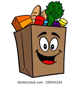Grocery Bag Mascot