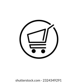 grocery cart logo, grocery store, trolley icon, everything grocery store related