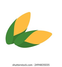 Grocery food illustration. Cartoon fruit and vegetables, meat, bakery, confectionery and dairy products, colorful elements for cooking. Supermarket list, diet plan concept