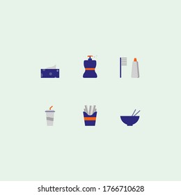 Grocery Icon flat vector design