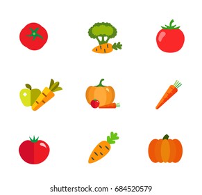 Grocery icon set