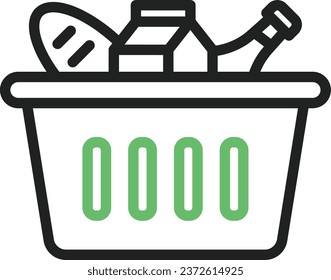 Grocery icon vector image. Suitable for mobile application web application and print media.