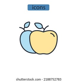 Grocery icons  symbol vector elements for infographic web