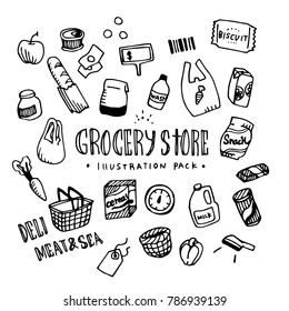 Grocery Illustration Pack