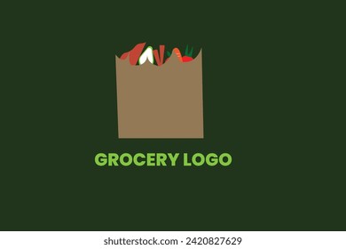 grocery logo design, logo design
