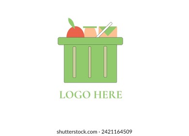 Grocery logo design, Logo design
