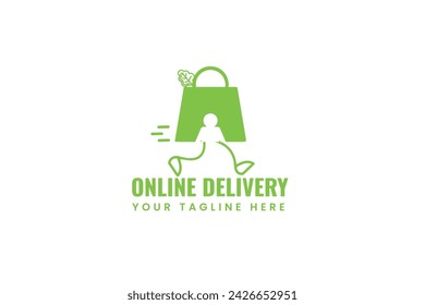   grocery logo design template vector  
