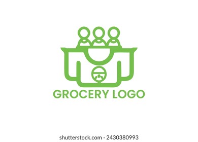 Lebensmittellogo Design-Vorlage Vektor