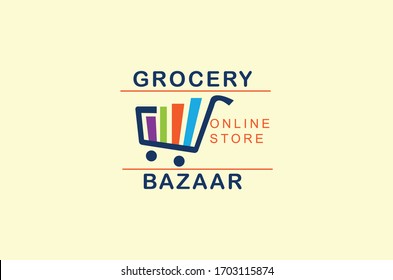 Grocery Logo Design Vector Template,company Logo