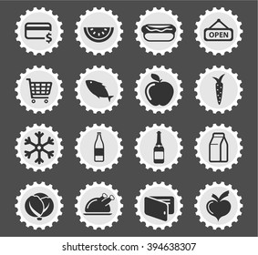 Grocery simply symbol for web icons and user interface