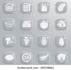 Grocery simply symbol for web icons and user interface