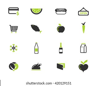 Grocery simply symbol for web icons and user interface
