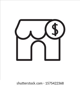 Grocery store icon vector illustration
