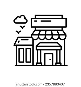 Grocery Store icon in vector. Illustration