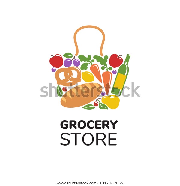 Cmgamm: Vector Grocery Shop Logo