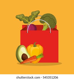 grocery store set icons vector illustration design