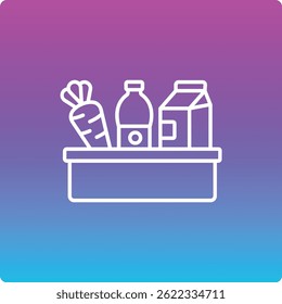 Grocery vector icon. Can be used for printing, mobile and web applications.