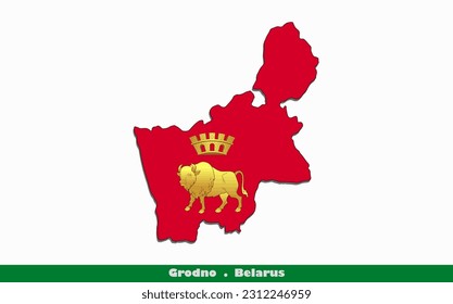 Grodno Flag - Regions of Belarus