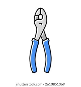 grommet pliers color icon vector. grommet pliers sign. isolated symbol illustration