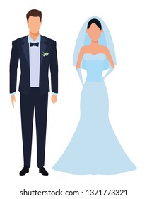 groom and bride