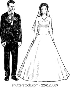 groom and bride