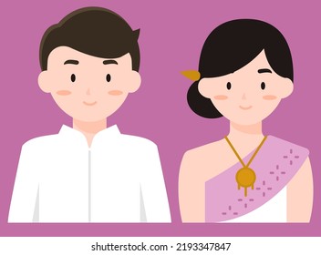 novio y novia concepto moderno ui ux icono para sitio web, aplicación, presentación, volante, folleto, etc.