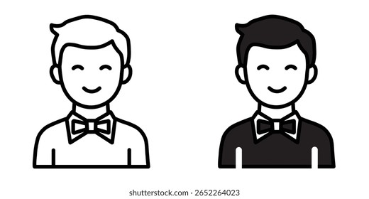 Groom Gentleman Formal Attire Icon