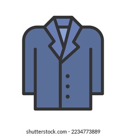 Groom Suit icon vector image. Can also be used for Physical Fitness. Suitable for mobile apps, web apps and print media.
