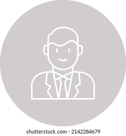 Groom-Vektorsymbol. Kann für Druck-, Mobil- und Web-Anwendungen verwendet werden.