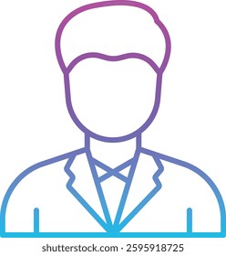 Groom vector icon. Can be used for printing, mobile and web applications.