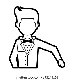 groom vector illustration